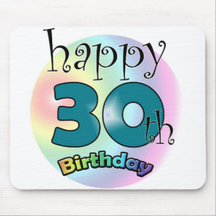 Tapis De Souris Joyeux 30e anniversaire