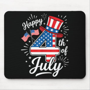 Tapis De Souris Joyeux 4 juillet