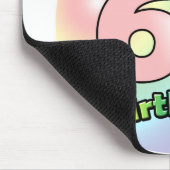 Tapis De Souris Joyeux 65ème anniversaire (roze) (Coin)