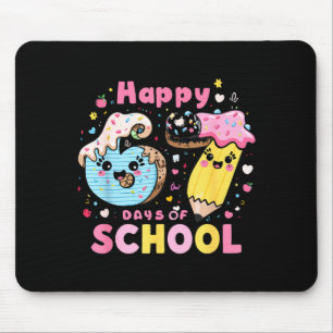 Tapis De Souris Joyeux 67e jour d'école Mignon glace 100 jours S