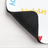 Tapis De Souris Joyeux anniversaire (Coin)