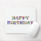 Tapis De Souris Joyeux anniversaire (Avec souris)
