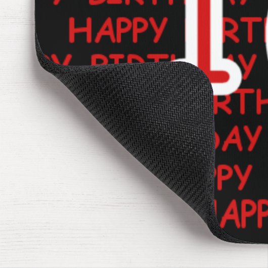Tapis De Souris Joyeux anniversaire 16 (Coin)