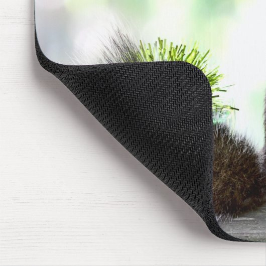 Tapis De Souris Joyeux anniversaire d'écureuil ! (Coin)