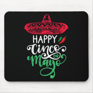 Tapis De Souris Joyeux Anniversaire Du Cinco De Mayo Pour Moi 5 De