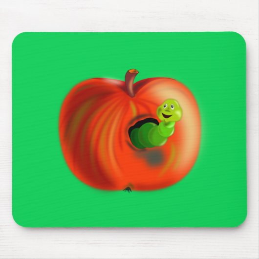 Tapis De Souris Joyeux Apple (Devant)
