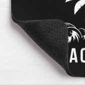 Tapis De Souris Joyeux Beachmas Palm Tree Beach Noël (Coin)