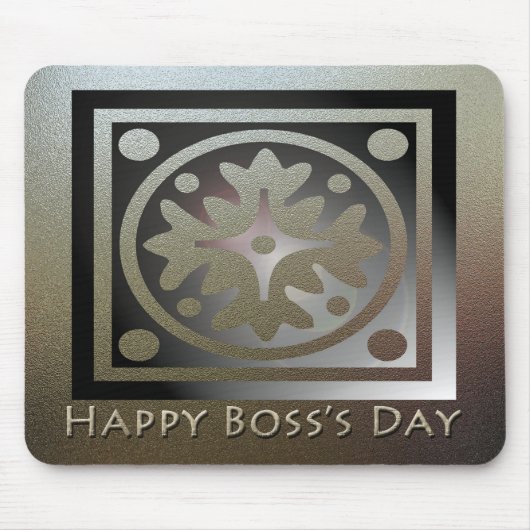Tapis De Souris Joyeux Boss's Day Classic Design (Devant)