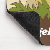 Tapis De Souris Joyeux champignons avec nom personnalisé (Coin)