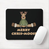 Tapis De Souris Joyeux Chris-Moose (Avec souris)