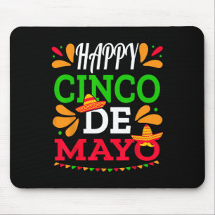 Tapis De Souris Joyeux Cinco De Mayo Fiesta Mexicaine 5 De Mayo Me