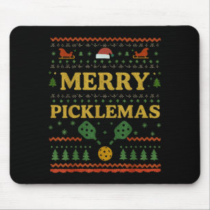 Tapis De Souris Joyeux Cklemas Ckleball Noël Vintage Drôle Xma