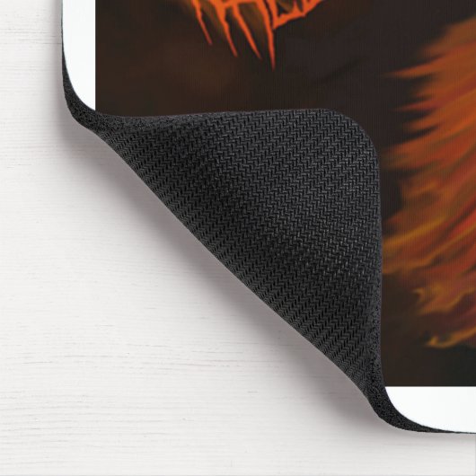 Tapis De Souris Joyeux Clown effrayant d'Halloween (Coin)