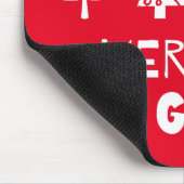 Tapis De Souris Joyeux et enceinte à Noël (Coin)