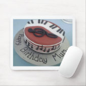 Tapis De Souris Joyeux gâteau de maman d'anniversaire (Avec souris)
