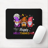 Tapis De Souris Joyeux Hallothanksmas Gnomes Lover Halloween Joyeu (Avec souris)