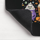 Tapis De Souris Joyeux Hallothanksmas Halloween Thanksgiving Chris (Coin)
