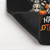 Tapis De Souris Joyeux Hallothanksmas Raccoon Lover Halloween Joye (Coin)