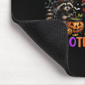 Tapis De Souris Joyeux Hallothanksmas Racon Halloween Thanksgiving (Coin)
