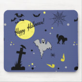 Tapis De Souris Joyeux Halloween (Devant)