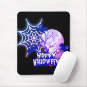 Tapis De Souris Joyeux Halloween (Avec souris)