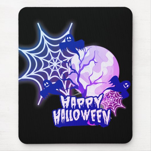 Tapis De Souris Joyeux Halloween (Devant)