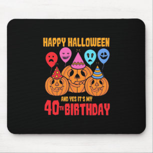 Tapis De Souris Joyeux Halloween 40e anniversaire