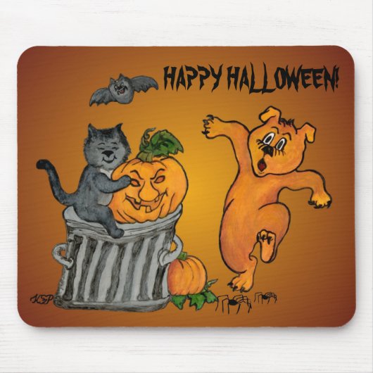 Tapis De Souris Joyeux Halloween ! 5 (Devant)