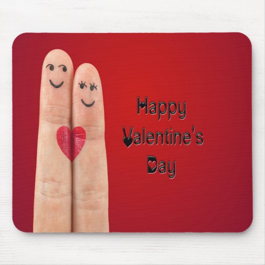 Tapis De Souris Joyeux Jour des Valentines (Devant)
