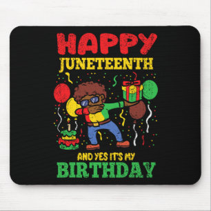 Tapis De Souris Joyeux Junetten Et Oui C'Est Mon Anniversaire Blm 
