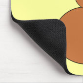 Tapis De Souris Joyeux lapin de Pâques Mousepad (Coin)