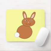 Tapis De Souris Joyeux lapin de Pâques Mousepad (Avec souris)