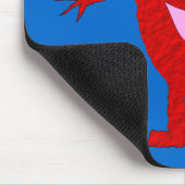 Tapis De Souris Joyeux Mousepad de Raisin Rouge (Coin)