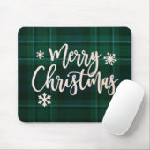 Tapis De Souris Joyeux mousepad plaid Noël (Avec souris)