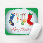 Tapis De Souris Joyeux Noël (Avec souris)
