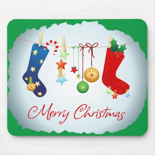 Tapis De Souris Joyeux Noël (Devant)