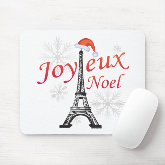 Tapis De Souris Joyeux Noel (Avec souris)