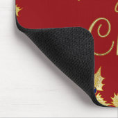 Tapis De Souris Joyeux Noël avec Bleu Bries (Coin)
