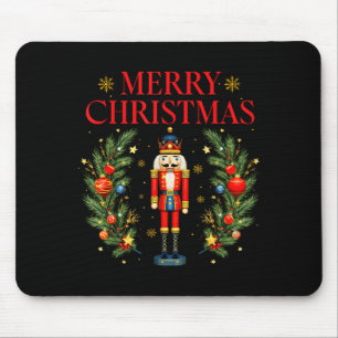 Tapis De Souris Joyeux Noël Casse-Noisette Ballet Fête de Noël Hom