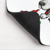 Tapis De Souris Joyeux Noël ! Chiot avec Bell et Ball (Coin)