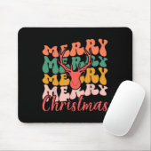 Tapis De Souris Joyeux Noël Christmas Xmas Amusement (Avec souris)