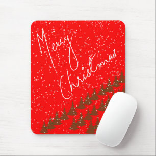Tapis De Souris Joyeux Noël Dessiné à la Main