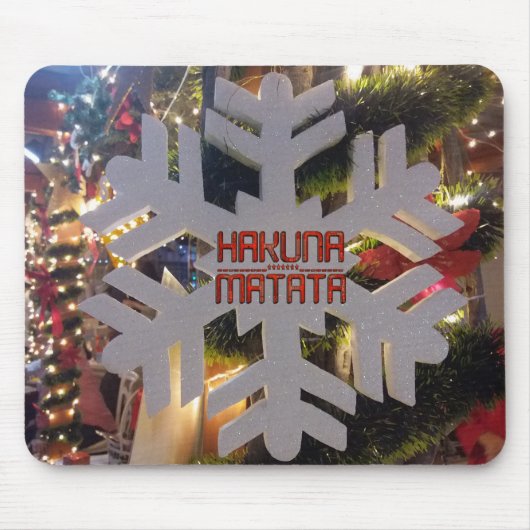 Tapis De Souris Joyeux Noël et une bonne année (Devant)