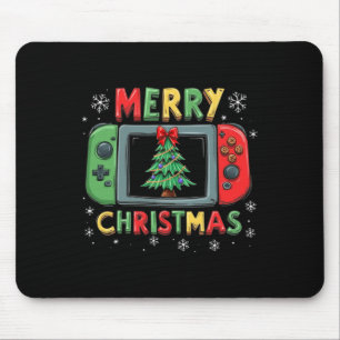 Tapis De Souris Joyeux Noël Hommes Garçons Enfants Jeu Joueur Noël