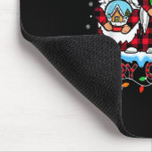 Tapis De Souris Joyeux Noël Light mignonne Gnome Family Matching G (Coin)
