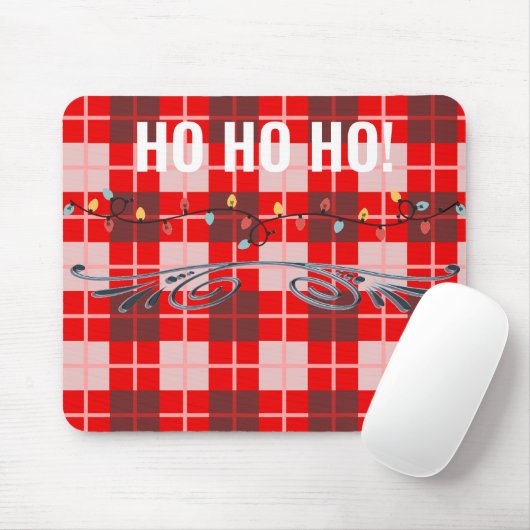 Tapis De Souris Joyeux Noël Mousepad (Avec souris)