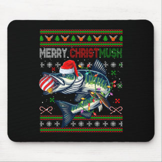 Tapis De Souris Joyeux Noël Musky Père Noël Musky Costume Xmas Fis