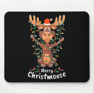 Tapis De Souris Joyeux Noël Oie de Noël Oie de Noël Lumières des a