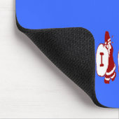 Tapis De Souris Joyeux Noël Père Noël Police (Coin)