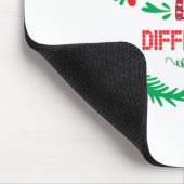 Tapis De Souris Joyeux Noël Sois différent (Coin)
